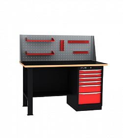 На сайте Трейдимпорт можно недорого купить Верстак промышленный однотумбовый ATLAS CT1500M5-L-B411-Р. 